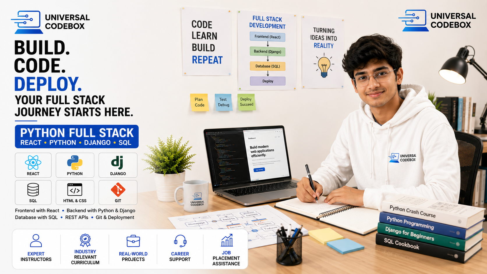 Professional Python Full Stack Development Program course preview