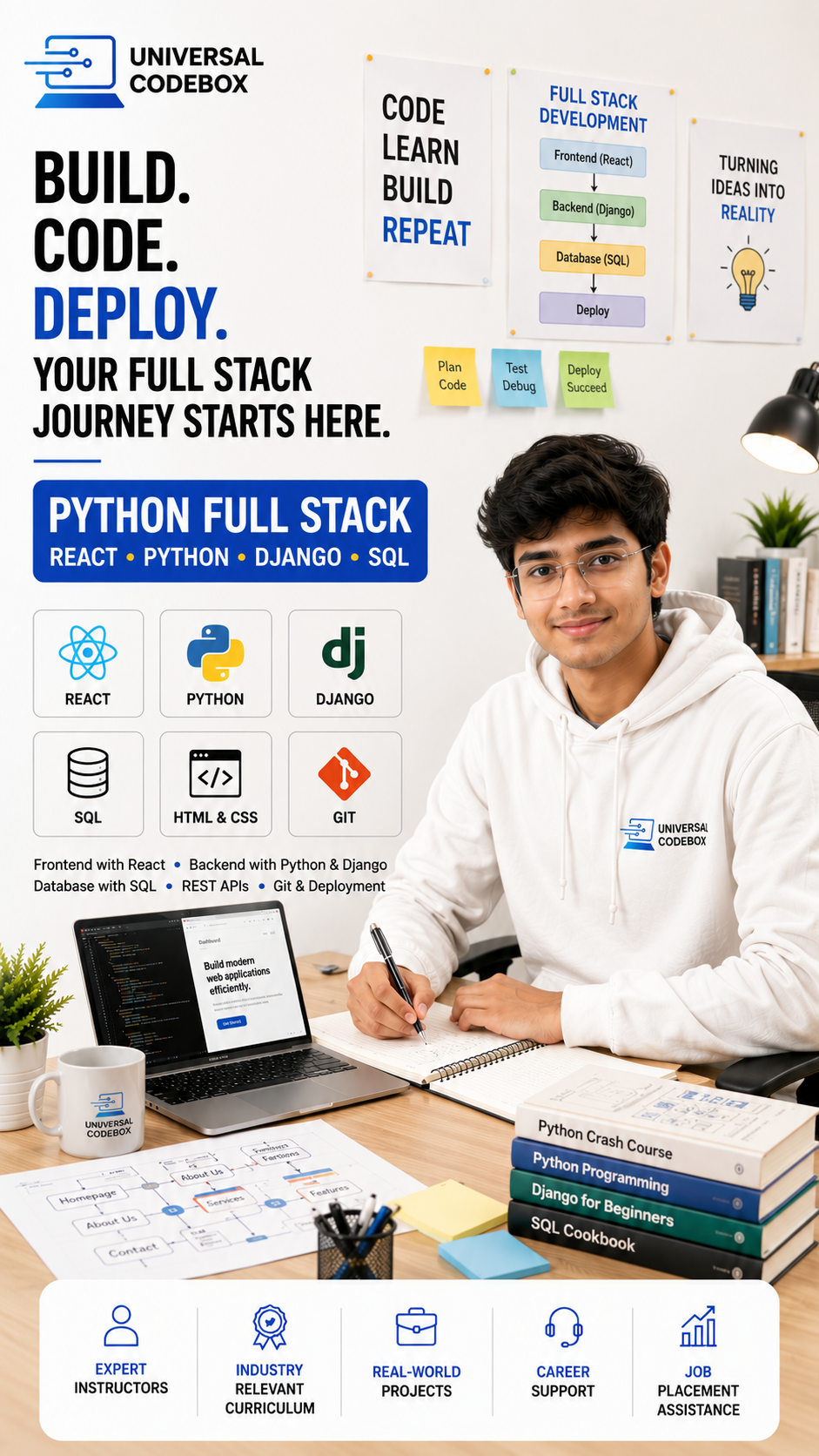 Professional Python Full Stack Development Program course preview